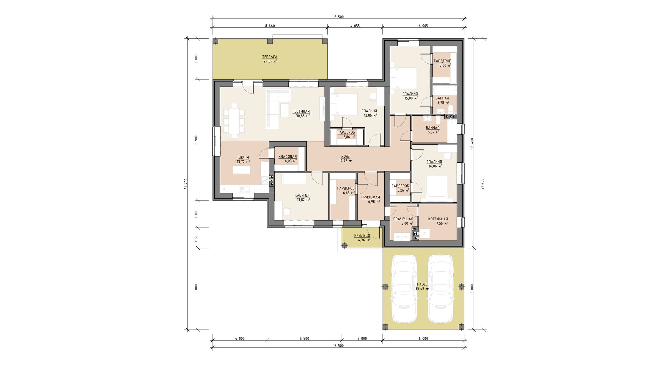 План 1 этажа